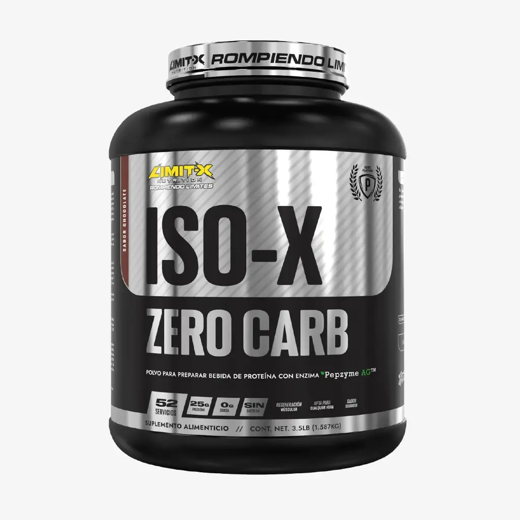 [LXNISOXCHOCOLATE] ISO-X Zero Carb 3.5lb (Chocolate)