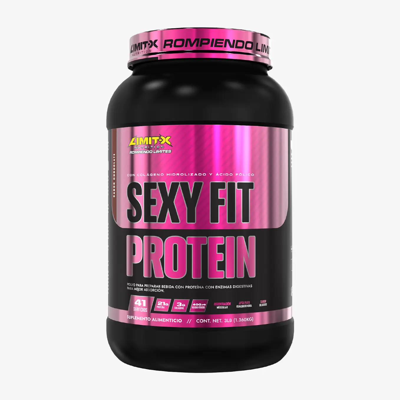 [LXNSEXYFITCHOCO] Sexy Fit Protein 3lb (Chocolate)