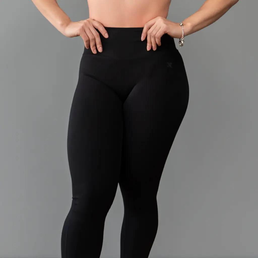 [LXN-CCK8260S-NEGRO] Leggings Low Rise (Negro, Chico)