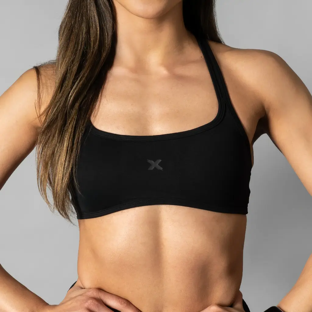 [LXN-CWX8260S-NEGRO] Bra Deportivo Tirante Cruzado Doble (Negro, Chico)